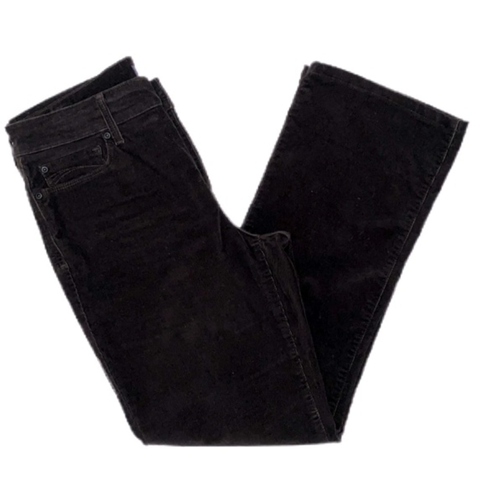 NYDJ - Not Your Daughter’s Jeans Size 8 black corduroy boot cut pants. EUC